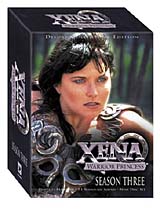 Xena Warrior Princess - Season Three (9 DVD+1CD) Формат: 9 DVD (NTSC) (Custom Case) Дистрибьютор: Studios USA Television Региональный код: 1 Звуковые дорожки: Английский Dolby Digital 5 1 Формат инфо 10978g.